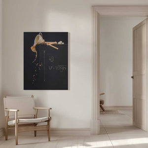 Tablou canvas „A study with free fall” de Dina Belenko
