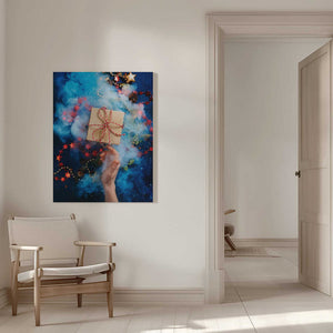 Tablou canvas „Don't open till Christmas” de Dina Belenko