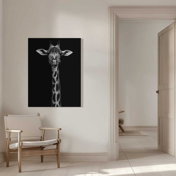 Tablou canvas „Giraffe Portrait” de WildPhotoArt