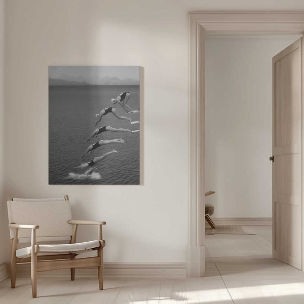 Tablou canvas „The beauty of diving” de Greetje van Son