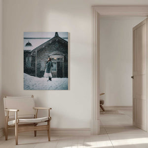 Tablou canvas „snow day” de Nobu Ishijima