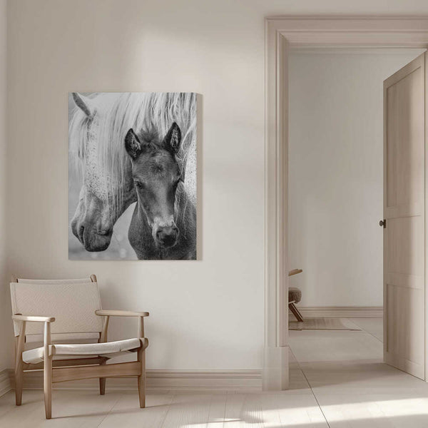 Tablou canvas „The Foal” de Jacky Parker