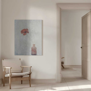 Tablou canvas „Winter Poppy” de Delphine Devos