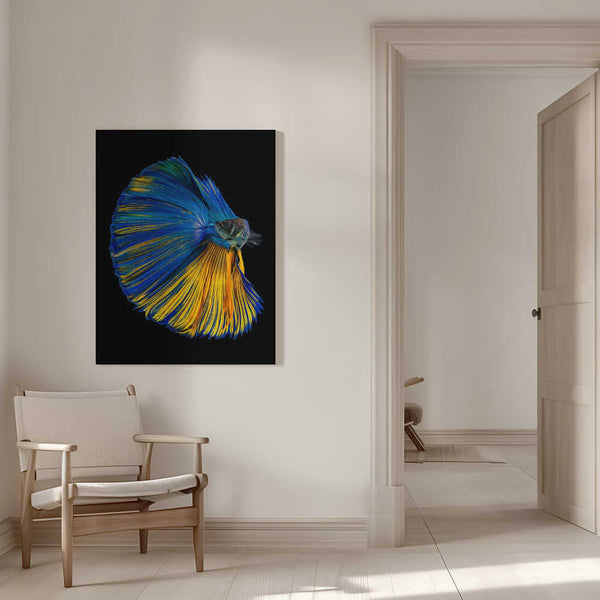 Tablou canvas „Yellow &amp; Blue” de Andi Halil