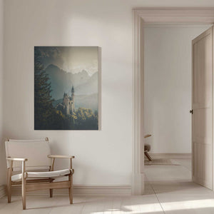 Tablou canvas „Neuschwanstein Castle” de Cuma Cevik