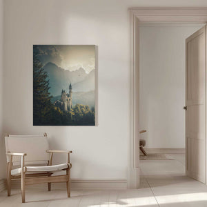Tablou canvas „Neuschwanstein Castle” de Cuma Cevik