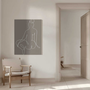 Tablou canvas „Sitting Down 02” de Pictufy Studio II