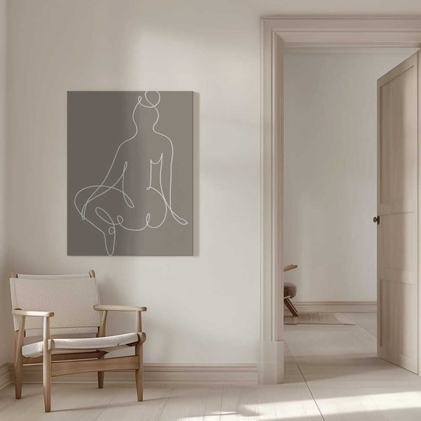 Tablou canvas „Sitting Down 02” de Pictufy Studio II