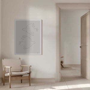 Tablou canvas „Two Doves” de Pictufy Studio II