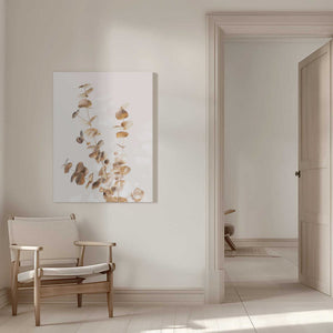 Tablou canvas „Eucalyptus Creative Gold 03” de Pictufy Studio III