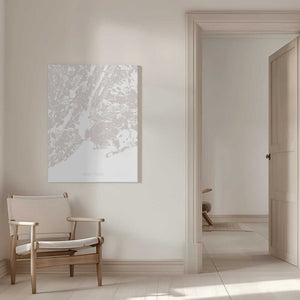 Tablou canvas „New York Map” de Pictufy Studio II