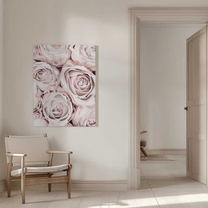 Tablou canvas „Pink Roses No 01” de Pictufy Studio III