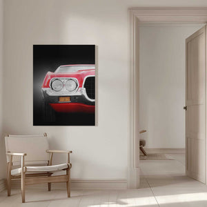 Tablou canvas „US classic car 1972 Ranchero pickup truck” de Beate Gube