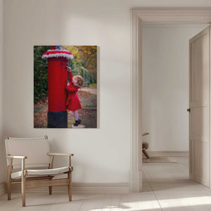 Tablou canvas „Posting to Santa” de Peter Davidson