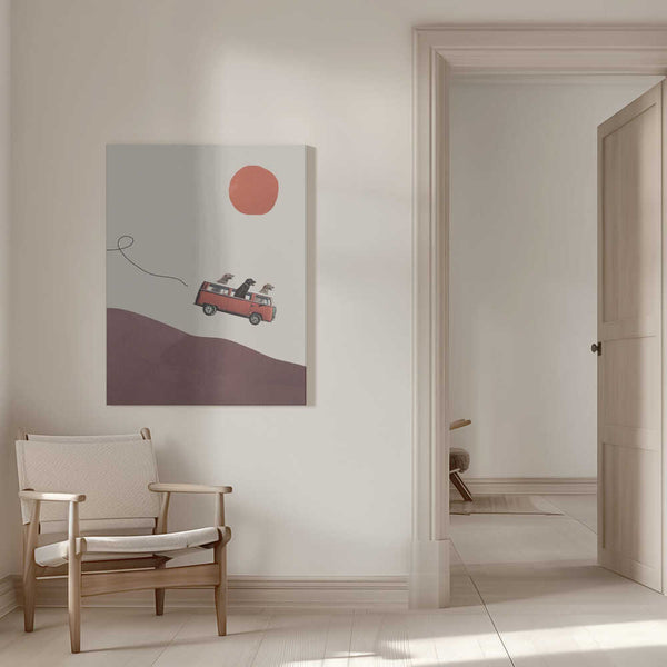 Tablou canvas „Adventure gang” de Maarten Léon