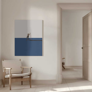 Tablou canvas „Fishing for compliments” de Maarten Léon