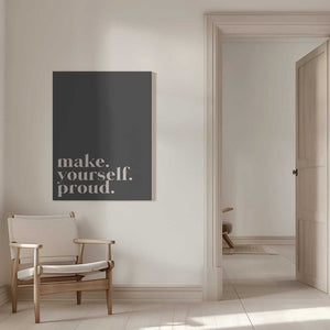 Tablou canvas „Motivational Phrase” de uplusmestudio