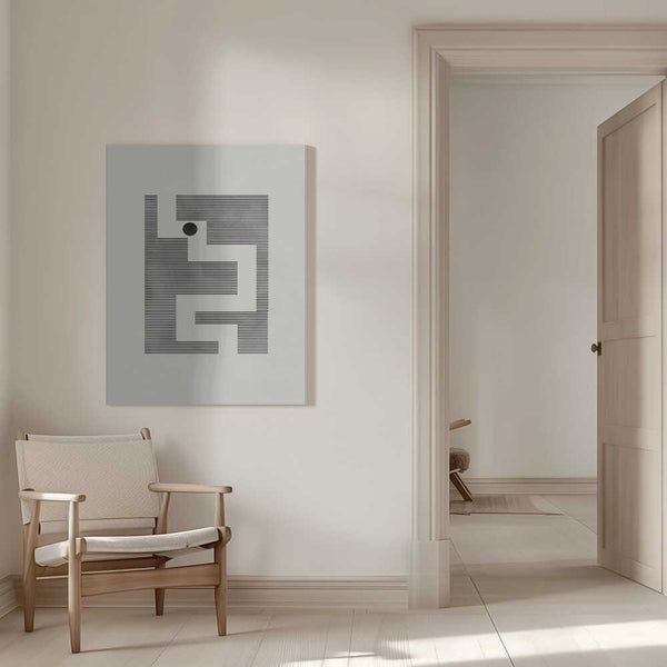 Tablou canvas „Minimalist maze” de Pictufy Studio II