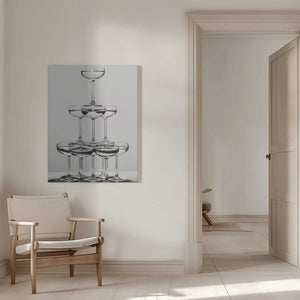 Tablou canvas „Champagne tower_6” de Pictufy Studio III