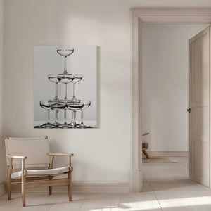 Tablou canvas „Champagne tower_6” de Pictufy Studio III