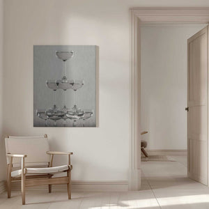 Tablou canvas „Champagne tower_9” de Pictufy Studio III