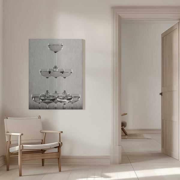 Tablou canvas „Champagne tower_9” de Pictufy Studio III