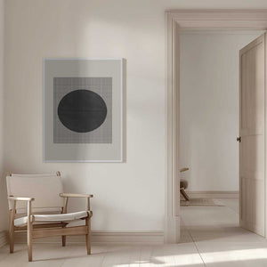 Tablou canvas „Circle Contrast” de THE MIUUS STUDIO