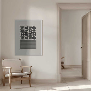 Tablou canvas „Geometric Balance” de THE MIUUS STUDIO