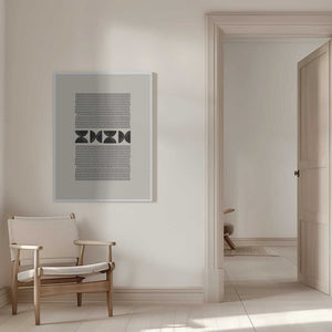 Tablou canvas „Geometric Harmony” de THE MIUUS STUDIO