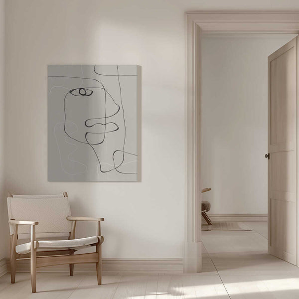 Tablou canvas „Line Expression” de THE MIUUS STUDIO
