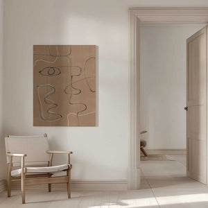 Tablou canvas „Whimsical Lines” de THE MIUUS STUDIO