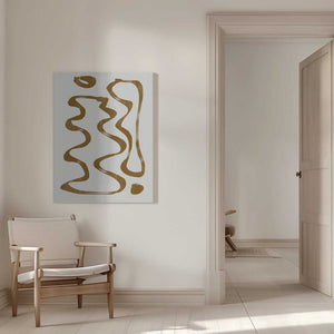 Tablou canvas „Curves and Lines” de THE MIUUS STUDIO