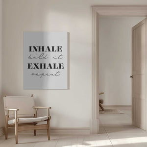Tablou canvas „Inhale Exhale” de Pictufy Studio II