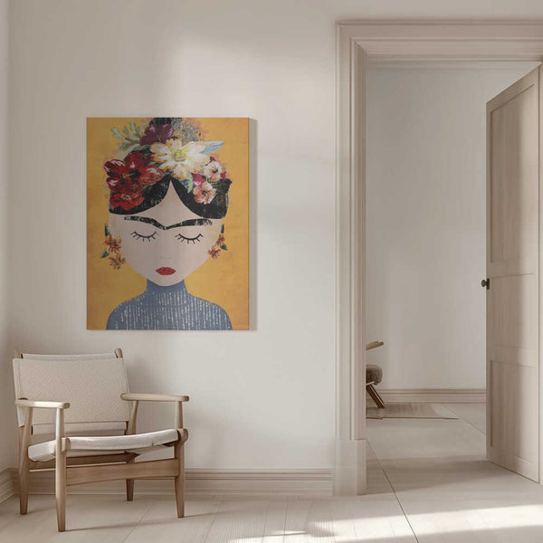 Tablou canvas „Floral Serenity” de Treechild