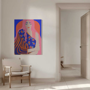 Tablou canvas „Vibrant Serenity” de Treechild