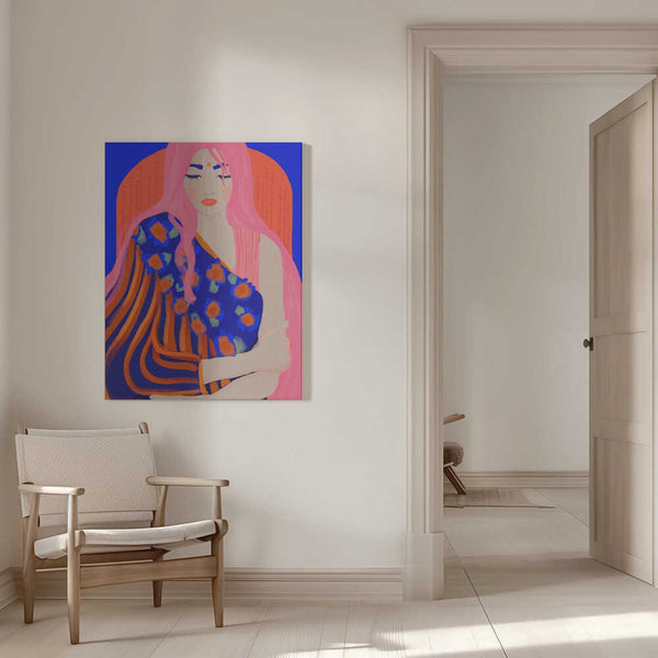 Tablou canvas „Vibrant Serenity” de Treechild