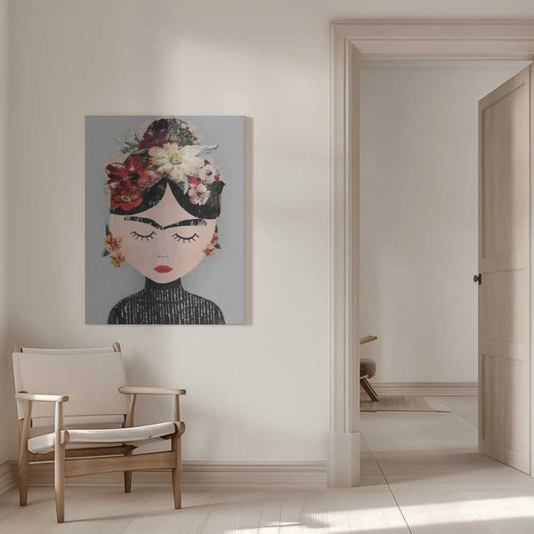 Tablou canvas „Floral Serenity” de Treechild