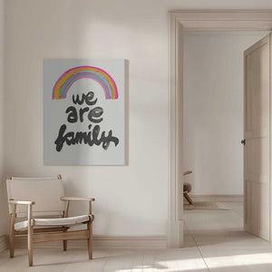 Tablou canvas „Rainbow Unity” de Treechild