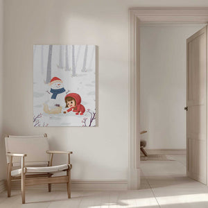 Tablou canvas „Joyful Winter” de Xuan Thai