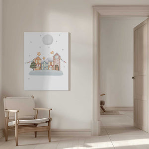 Tablou canvas „Vintage Winter” de Xuan Thai