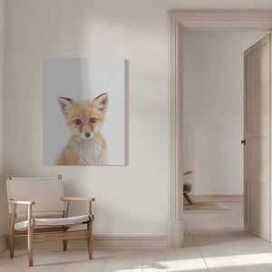 Tablou canvas „Baby Fox” de Kathrin Pienaar