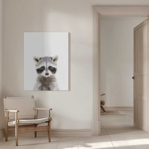 Tablou canvas „Baby Racoon” de Kathrin Pienaar