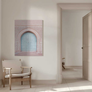 Tablou canvas „Turquoise Door” de Kathrin Pienaar