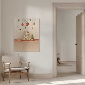 Tablou canvas „Cute Dog” de Xuan Thai