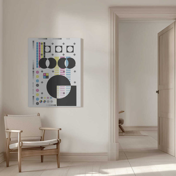 Tablou canvas „CMYK” de SERGIO ORTIZ