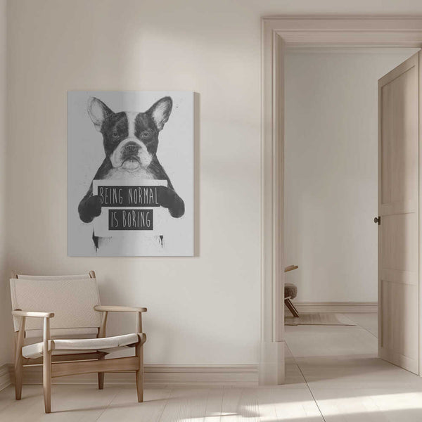 Tablou canvas „Being Normal Is Boring” de Balazs Solti