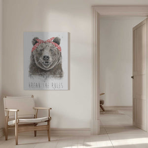 Tablou canvas „Break the rules” de Balazs Solti
