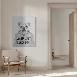 Tablou canvas „Same shit...” de Balazs Solti