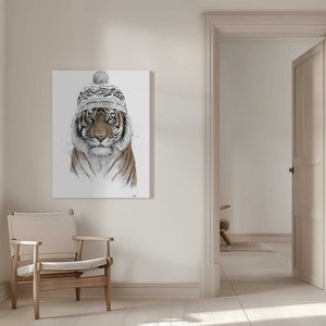 Tablou canvas „Siberian tiger” de Balazs Solti