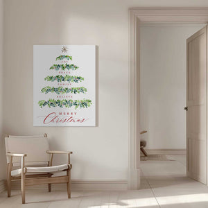 Tablou canvas „Christmas tree of wishes” de Rosana Laiz Blursbyai